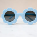 Duck Egg Blue Kids and Toddler Sunglasses - Daisy (Bright Colors)