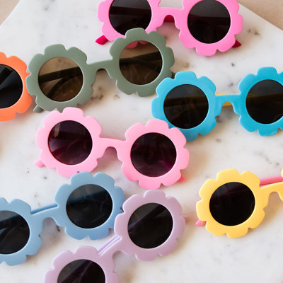 Toddler and Kids Sunglasses - Daisy (Bright Colors)