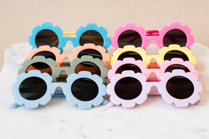 Toddler and Kids Sunglasses - Daisy (Bright Colors)