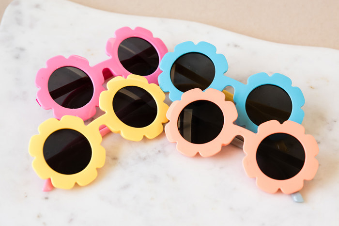 Toddler and Kids Sunglasses - Daisy (Bright Colors)