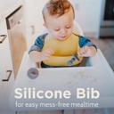  Silicone Baby Bib