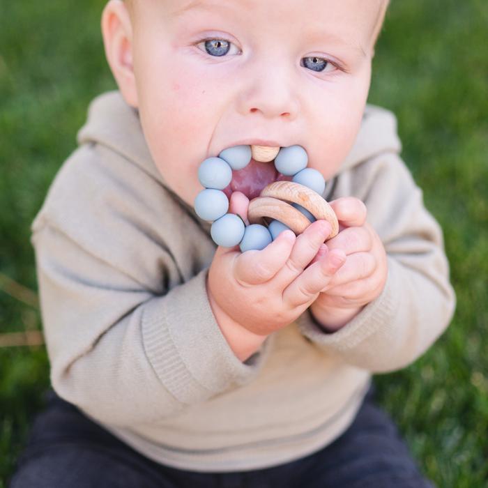 Beaded Teething Ring