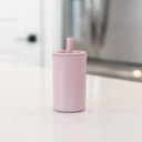 Rose Silicone Straw Cup