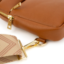 Brown The Harlow |  Sling Bag with Chevron Strap | 3 Colors