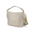 Ivory The Harper | Cross stitch Messenger Bag