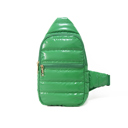 Kelly Green The Perry | Puffer Sling Bag | 8 Colors