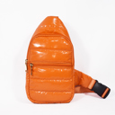 Orange The Perry | Puffer Sling Bag | 8 Colors