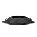 Black The Riley | Woven Leather Sling Bag