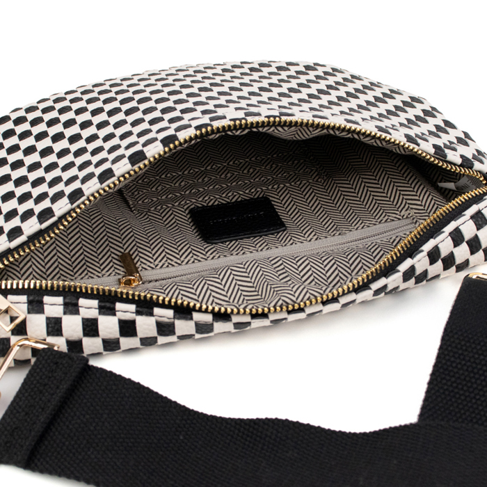 The Fiona | Checkered Woven Bum Bag (9 Colors) 