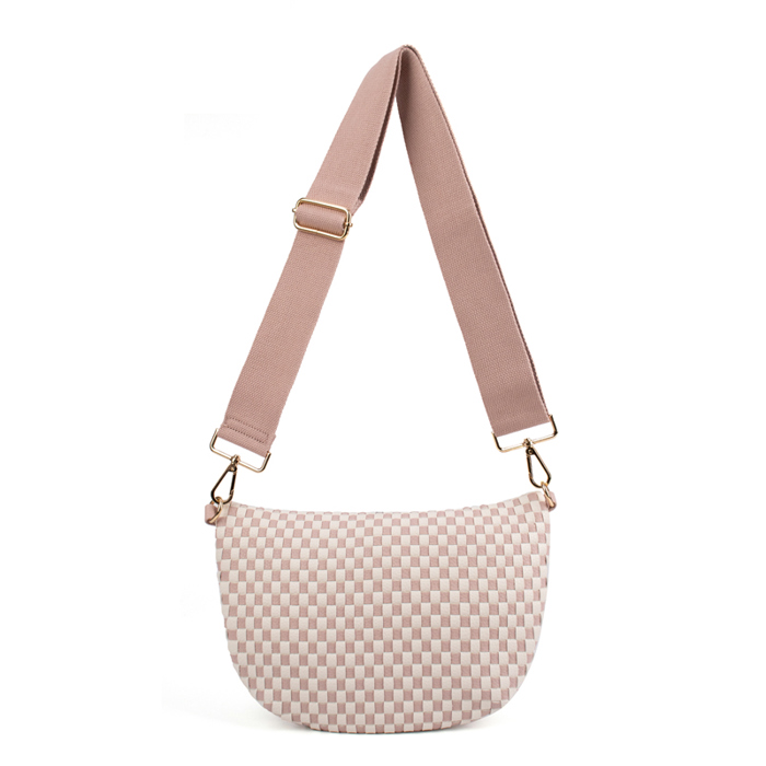 The Fiona | Checkered Woven Bum Bag (9 Colors) 