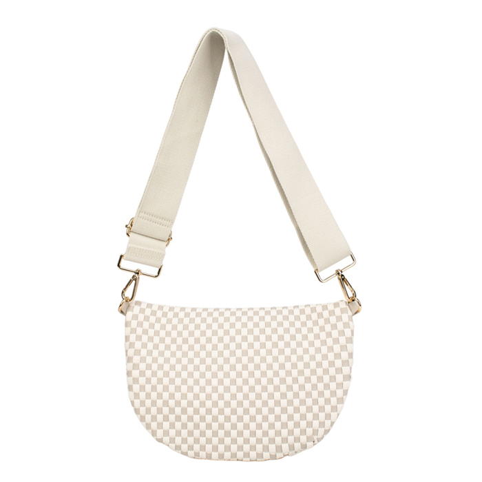 The Fiona | Checkered Woven Bum Bag (9 Colors) 
