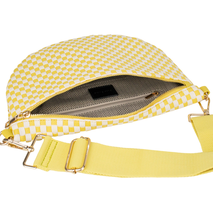 The Fiona | Checkered Woven Bum Bag (9 Colors) 