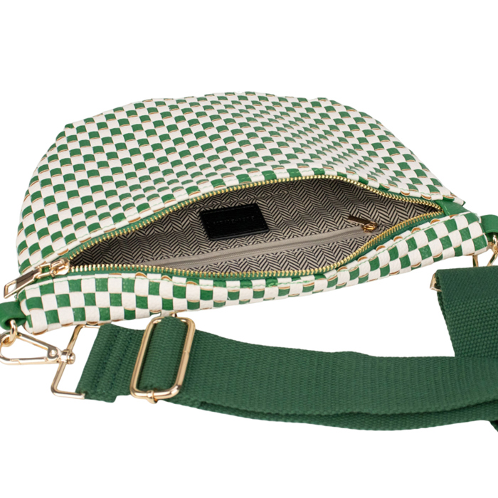 The Fiona | Checkered Woven Bum Bag (9 Colors) 