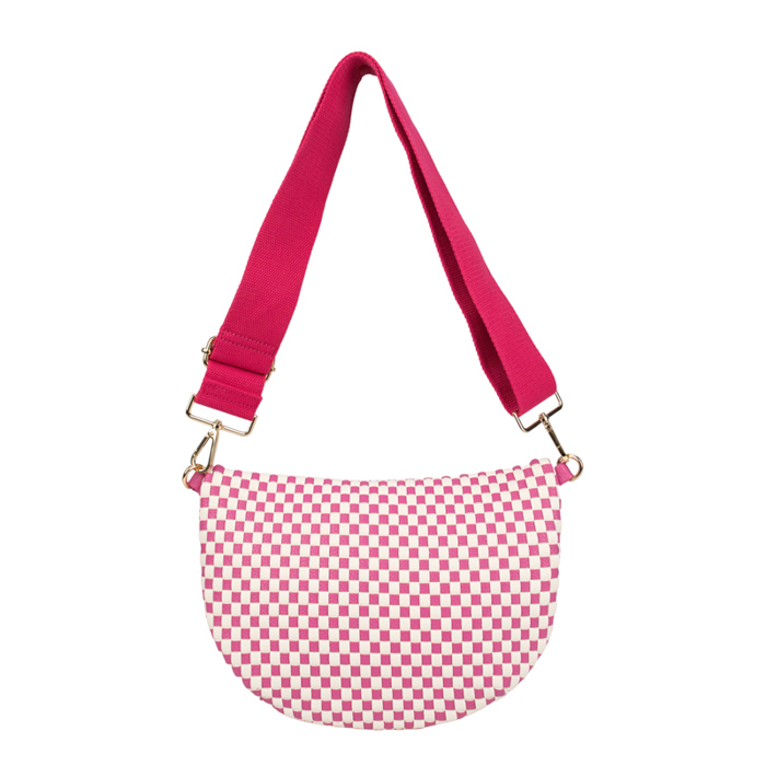 The Fiona | Checkered Woven Bum Bag (9 Colors) 