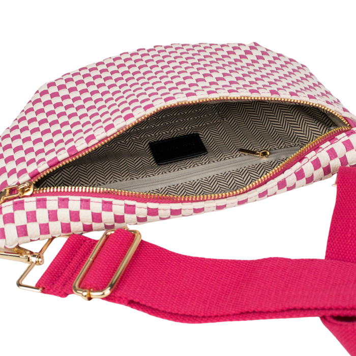The Fiona | Checkered Woven Bum Bag (9 Colors) 