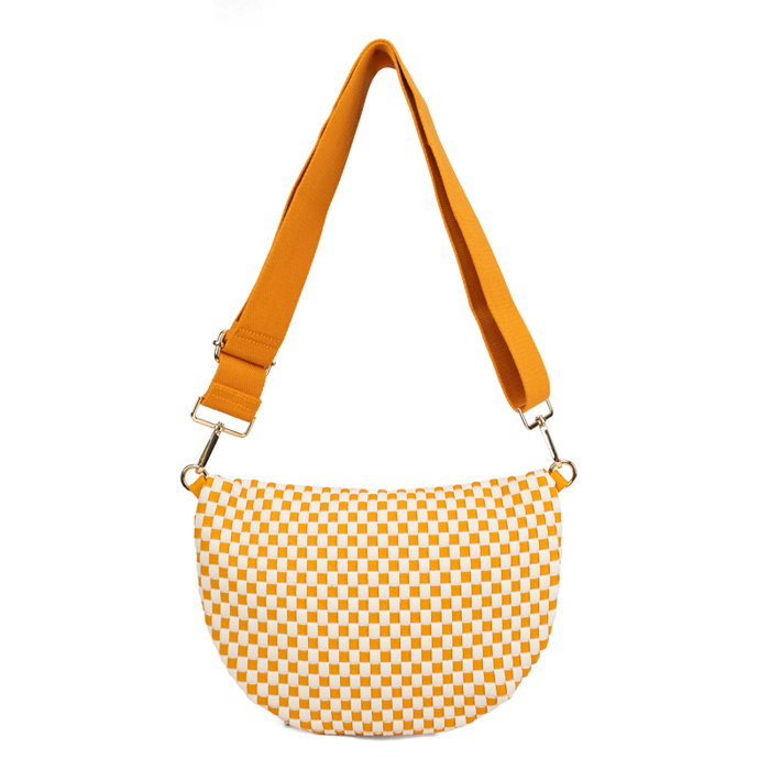 The Fiona | Checkered Woven Bum Bag (9 Colors) 