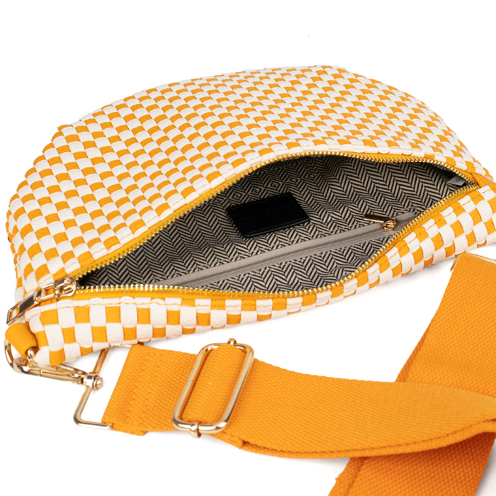 The Fiona | Checkered Woven Bum Bag (9 Colors) 