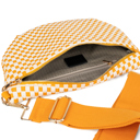 Orange The Fiona | Checkered Woven Bum Bag (9 Colors) 