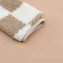 XL The Dylan | Checkered Sherpa Jacket