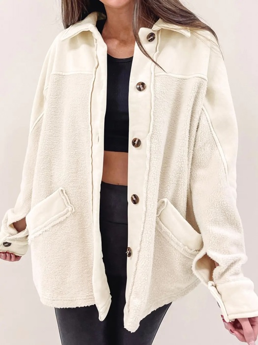 The Harlowe | Cozy Button Up Shacket