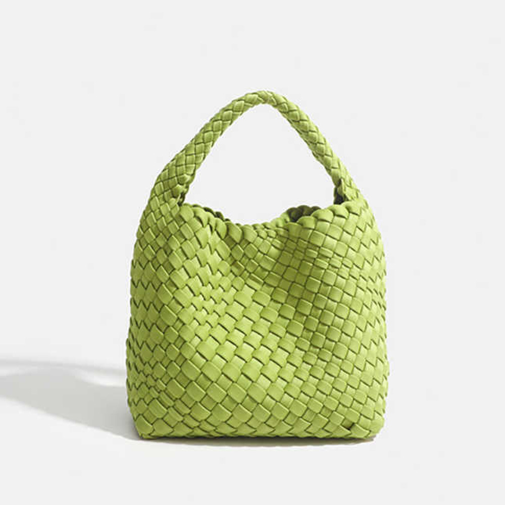 The Chloe | Small Woven Crossbody Tote | 8 Colors