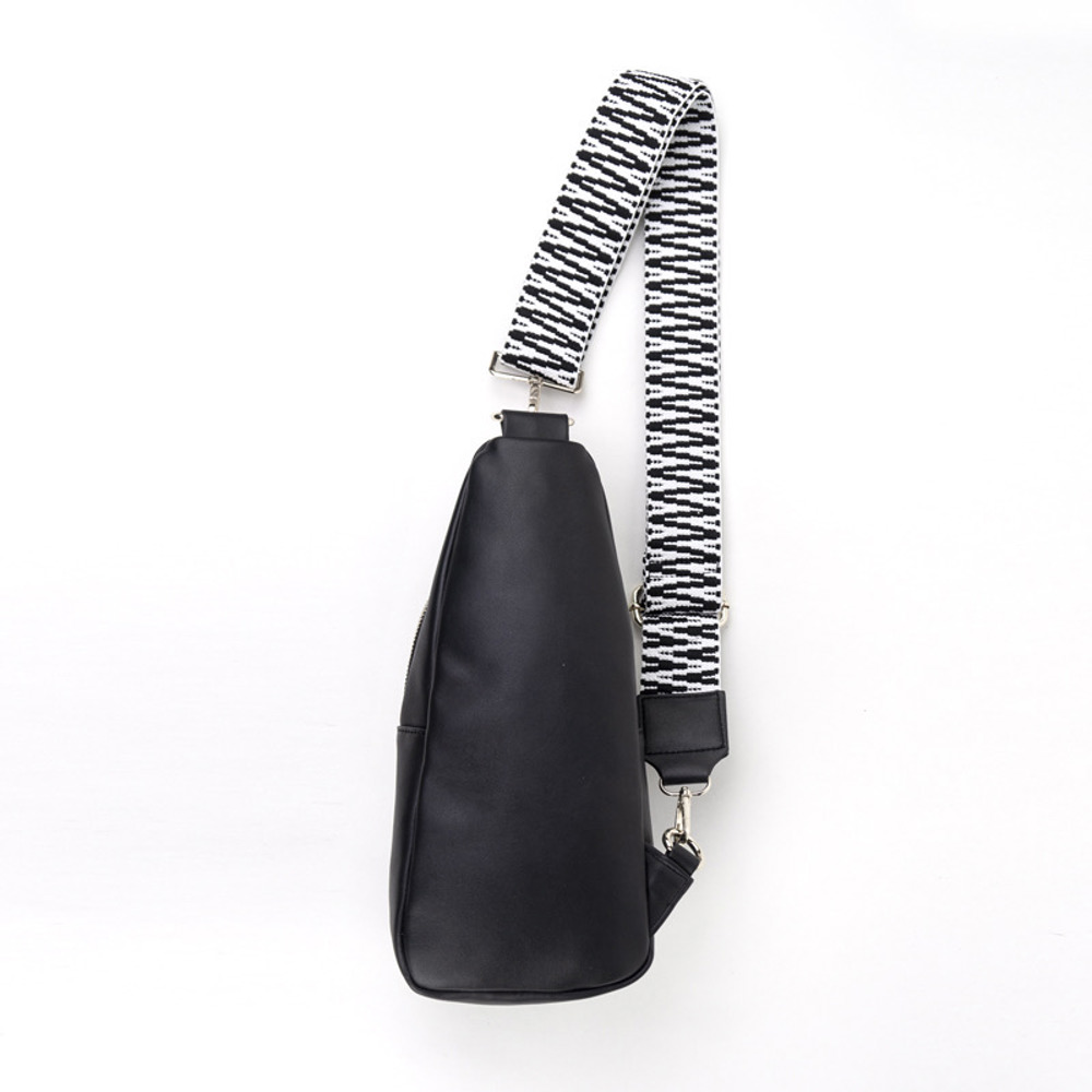 The Arden | Double Zipper Sling Bag with Guitar Strap