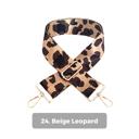 24. Beige Leopard Crossbody Bag & Camera Straps