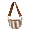  The Fiona | Checkered Woven Bum Bag (9 Colors) 