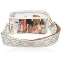 White The Sawyer | Clear Camera Stadium Bag