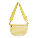  The Fiona | Checkered Woven Bum Bag (9 Colors) 