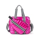 Electric Pink The Bennett | Pickleball Puffer Duffel Sport Bag | 6 Colors