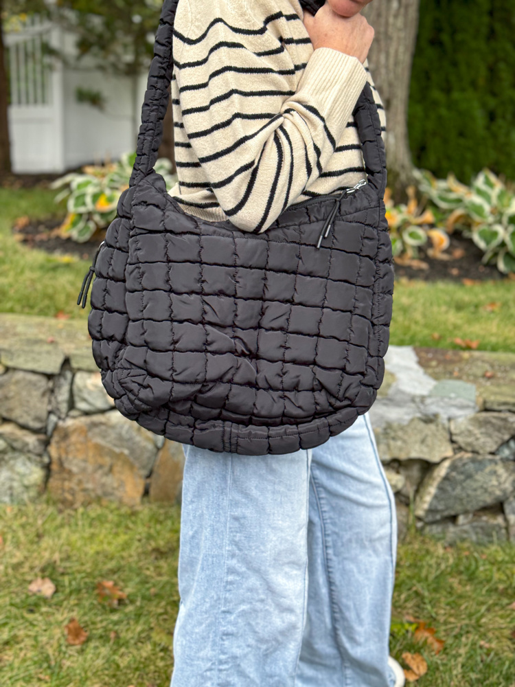 The Ashton | Puffer Hobo Tote | 11 Colors