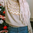  The Avery | Fair Isle Round Neck Sweater