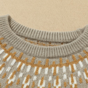  The Avery | Fair Isle Round Neck Sweater