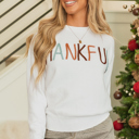  Thankful Ivory Embroidered Sweater