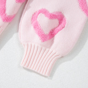  The Jesse | Heart Shape Bubble Sleeve Baggy Sweater