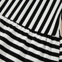  Striped Sleeveless Mini Dress