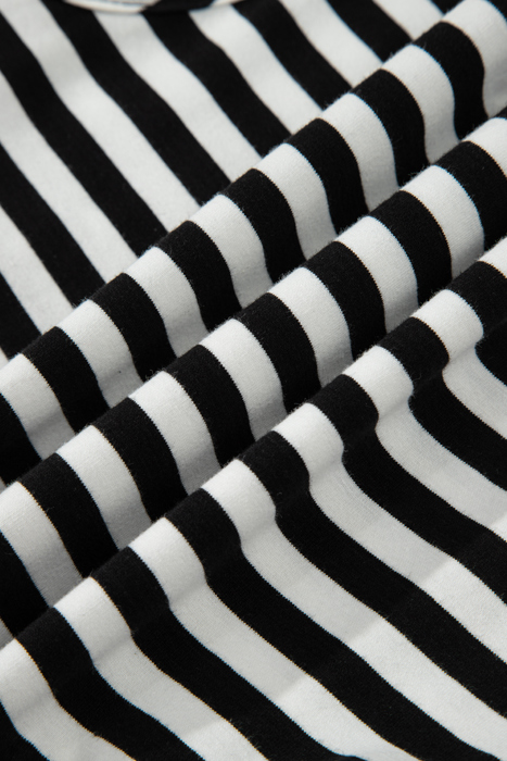 Striped Sleeveless Mini Dress