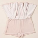  The Aurora | Corded Top and High Waist Ruffled Skort Set