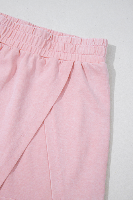 Ivy | Cotton Tank Top Lined Split Skort Set - 2 Pieces