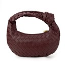 Cranberry The Charlize | Knotted Woven Handbag