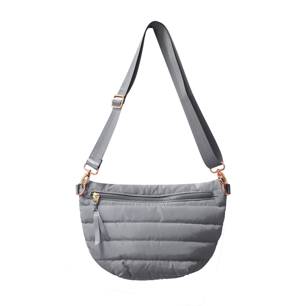 The Blake | Crescent Puffer Sling Bag | 14 Colors