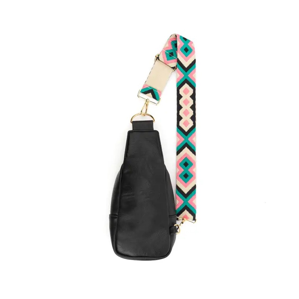 The Atlas | Zippered Sling Bag | Pick Your Strap