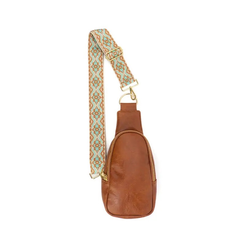 The Atlas | Zippered Sling Bag | Pick Your Strap