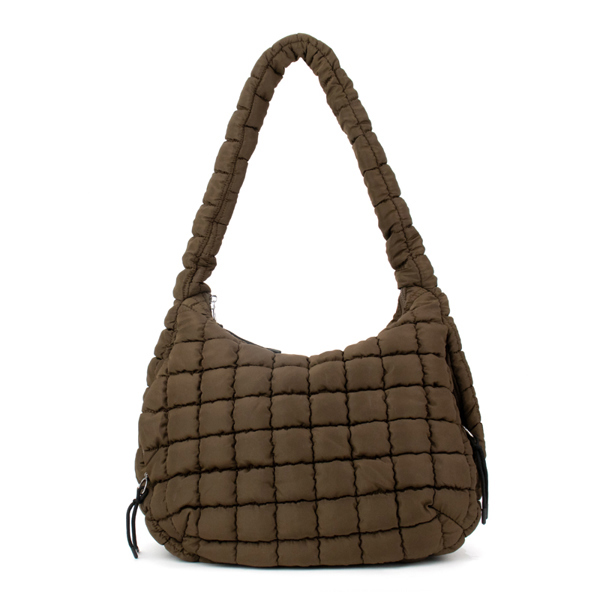 [JEDREFEB5] Puffer mini hobo bag /追跡付 韓國品牌jedrefeb Puffer Mini Hobo Bag 產品特色- 韓國製造