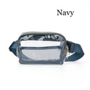 Navy The Sydney | Clear Belt Bag | 6 Colors