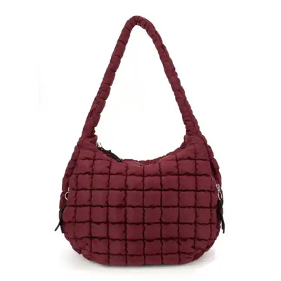 The Ashton | Puffer Hobo Tote | 13 Colors