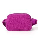 Hot Pink Sherpa Belt Bag | Sling Bag | Waist Bag