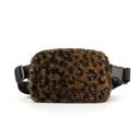 Leopard Sherpa Belt Bag | Sling Bag | Waist Bag