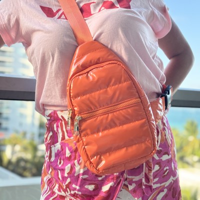 The Perry | Puffer Sling Bag | 8 Colors